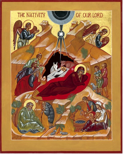 Icon of the Nativity, by the hand of Hieromonk Vladimir